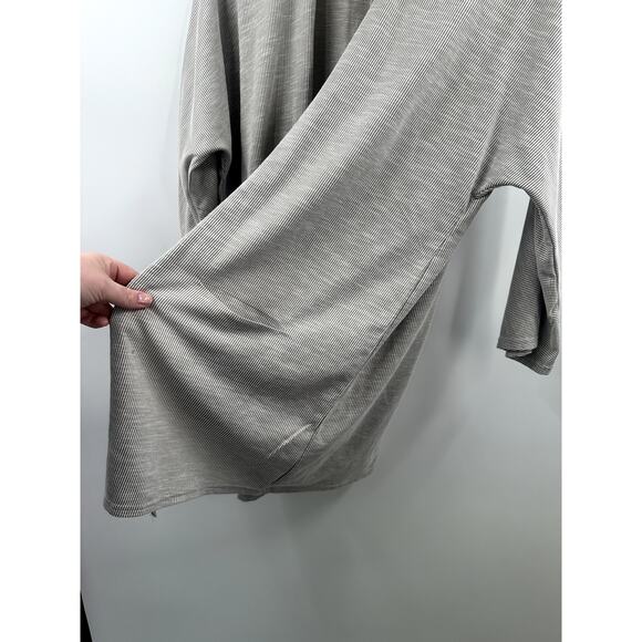 DONNI Ribbed Sandwash Cardigan Longer Length NWT OneSize - Picture 5 of 7